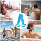 Silicone back scrubber belt