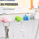 Creative Silicon thumb wall hook - Multifunctional self adhesive aesthetic wall hook