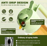 2-in-1 Oil Sprayer & Dispenser Bottle (500ml) – Glass Oil Spray Bottle for Cooking, Air Fryer, BBQ & Salad